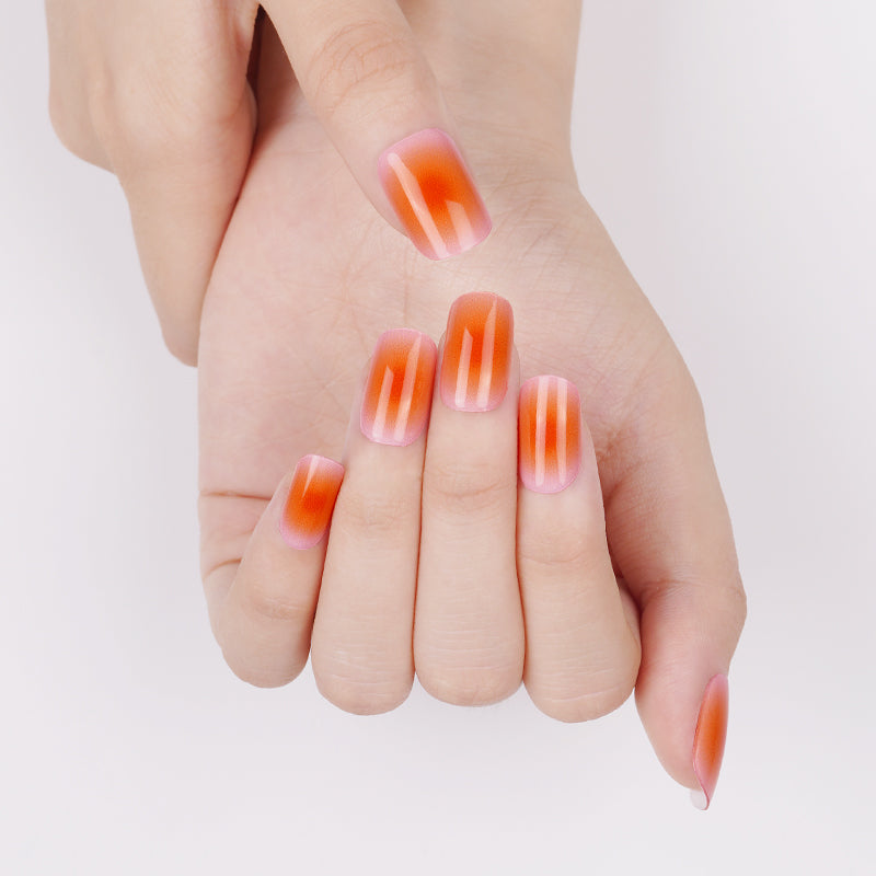UÑAS EN GEL SEMICURADAS ✨ Rosa aura