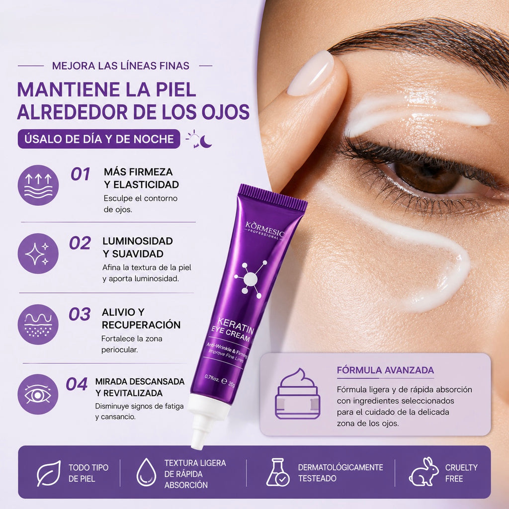 Contorno de Ojos Botox Keratin