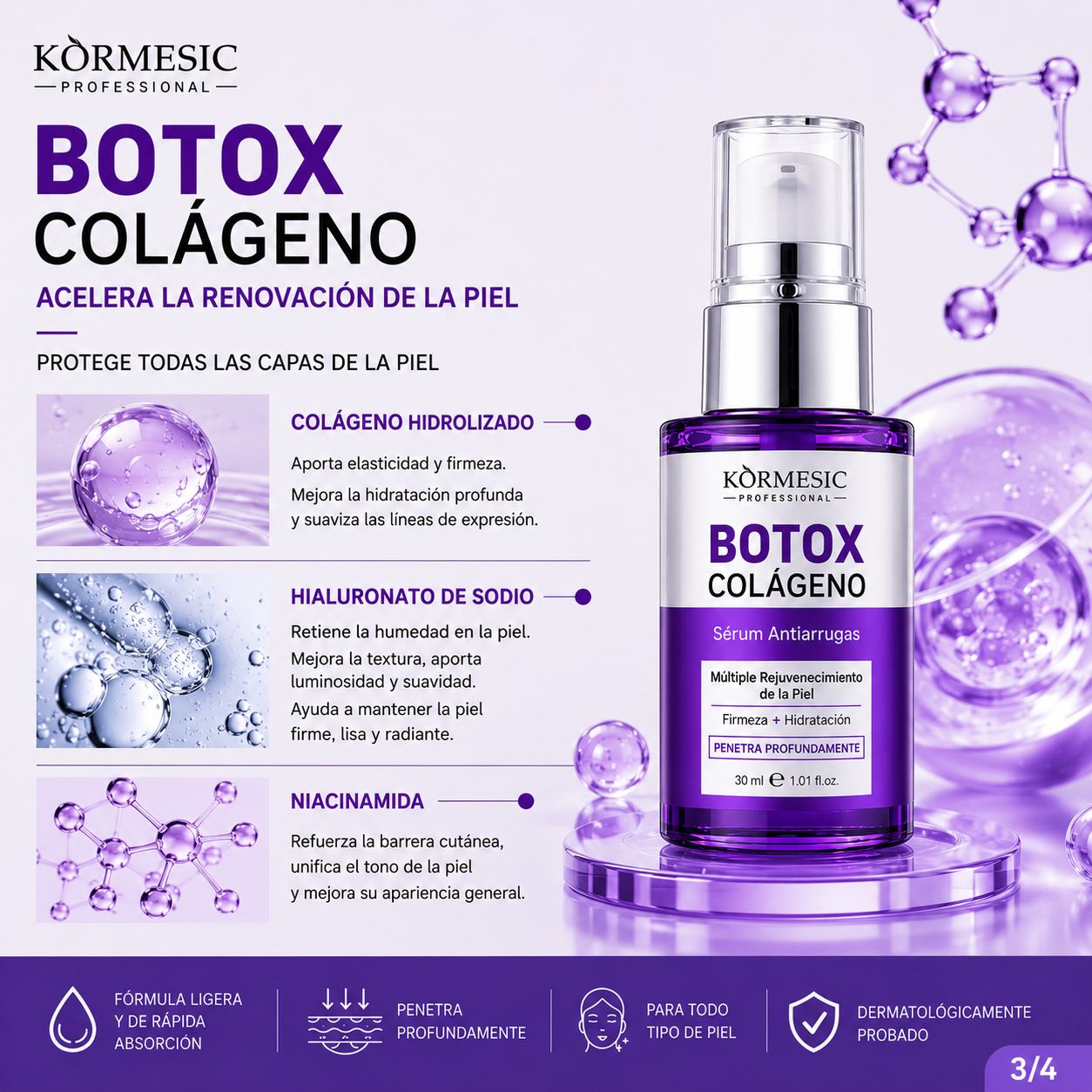 Sérum Facial Botox Collagen