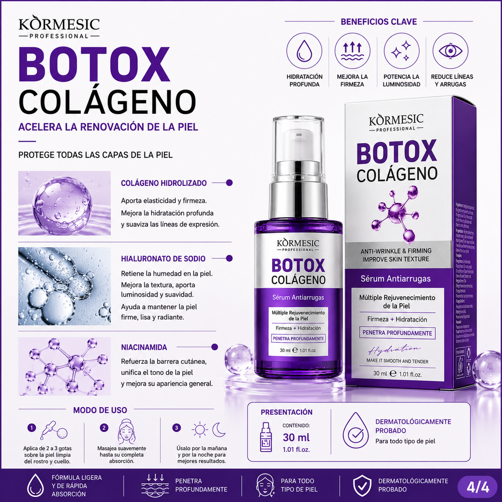 Sérum Facial Botox Collagen