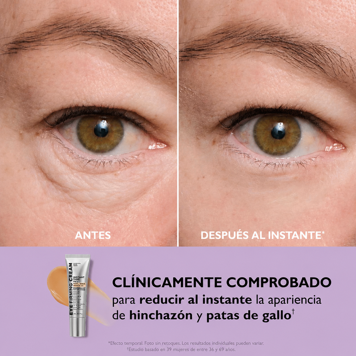 Tensor de Ojos Temporario – Efecto Firmeza