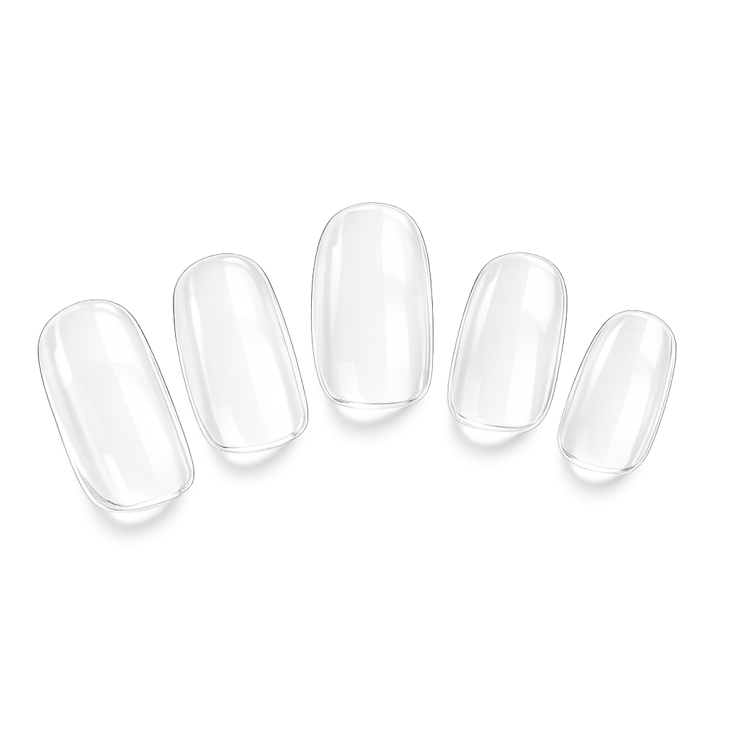 UÑAS EN GEL SEMICURADAS ✨Transparente