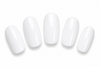 UÑAS EN GEL SEMICURADAS 🤍 Blanco