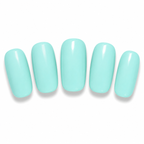 UÑAS EN GEL SEMICURADAS ✨ Verde menta