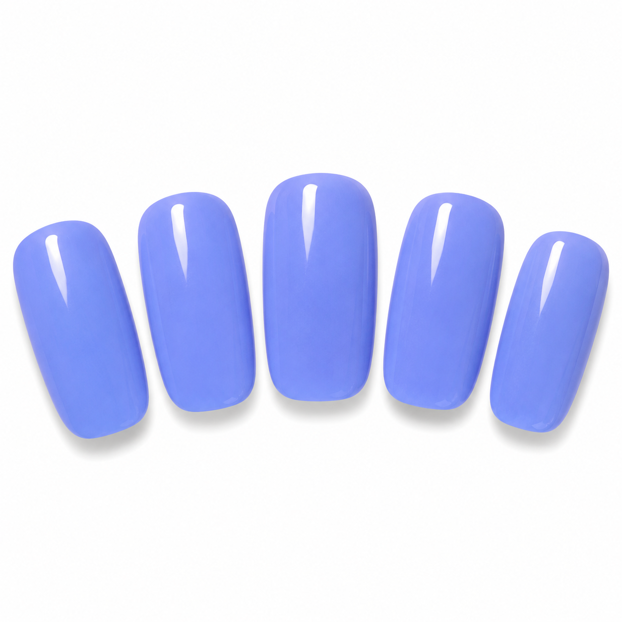 UÑAS EN GEL SEMICURADAS 🪻Lavanda