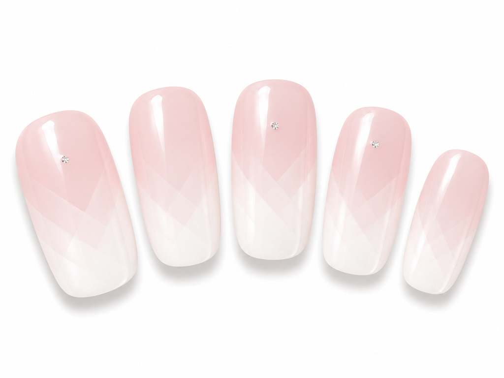 UÑAS EN GEL SEMICURADAS 💎 Baby diamond